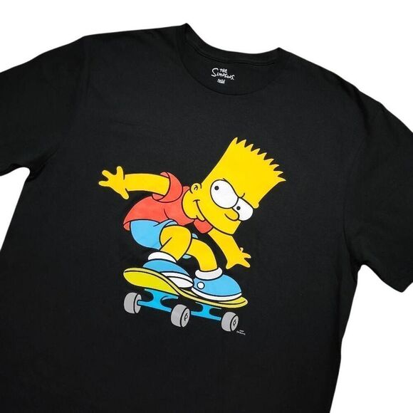 The Simpsons Bart Graphic Short Sleeve T-Shirt -H - Picture 1 of 3